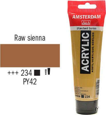 Royal Talens Amsterdam All Acrylics Standard 120ml Raw Siena 234