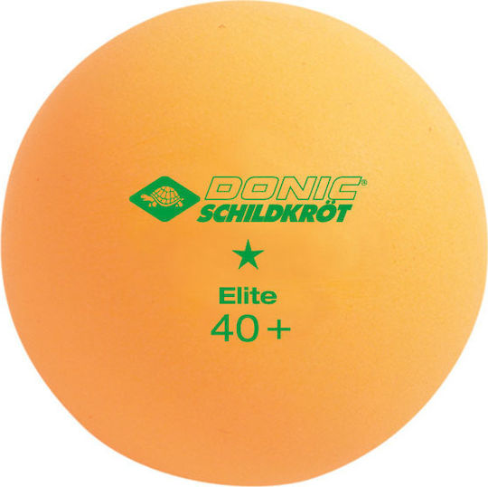 Donic Elite 608511 Μπαλάκια Ping Pong 1-Star 6τμχ