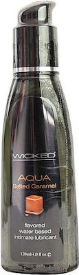 Wicked Aqua Flavored Lubricant Salted Caramel 120ml