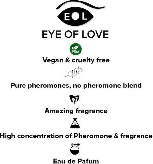 Eye of love Unscented Female Perfume with Pheromones in Spray 10ml
