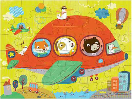Kids Puzzle Airplane to Go for 3+ years+ Years 36pcs Mudpuppy