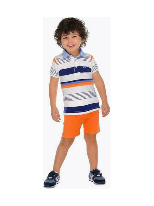 Mayoral Kids Shorts/Bermuda Fabric Orange