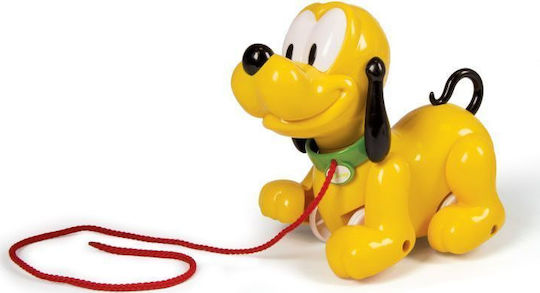 Baby Clementoni Συρόμενο Παιχνίδι Pull Along Pluto για 10+ Μηνών