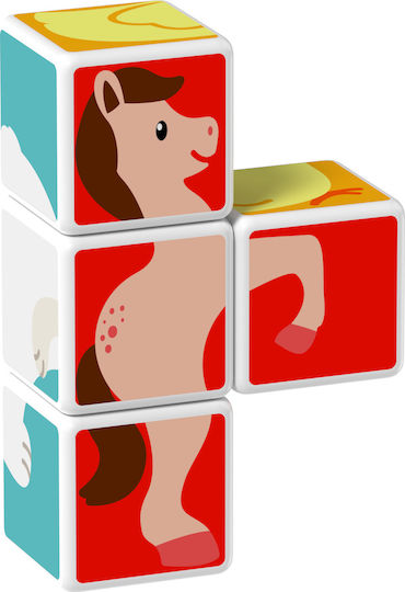 Geomag Activity Cube Assemble the Animals for 18++ Months
