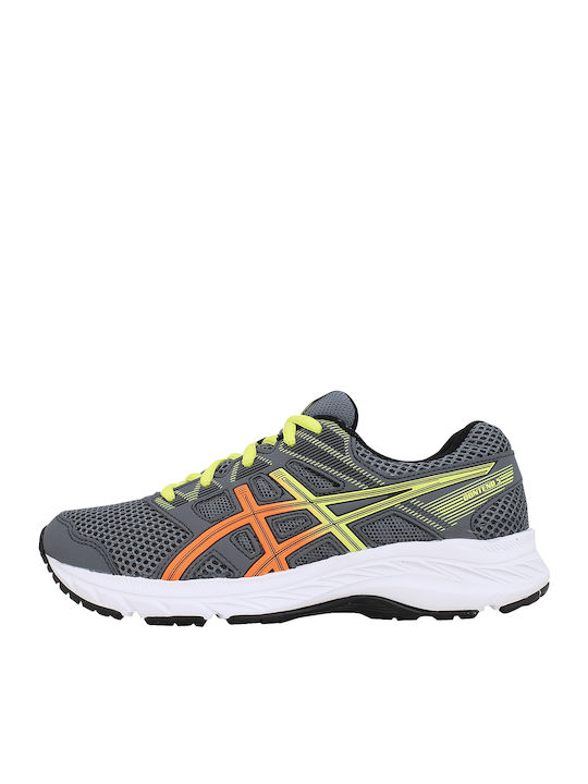 ASICS Contend 5 GS Kids Running Shoes Gray