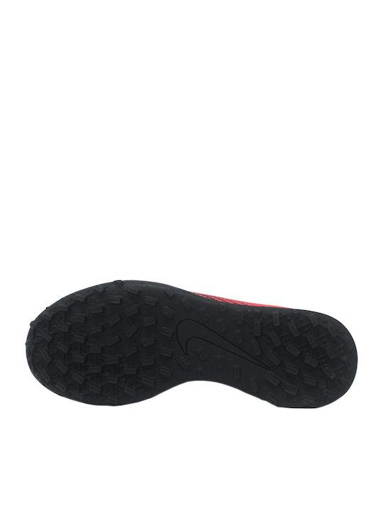 Vapor 13 Club TF Kids Turf Soccer Shoes Red