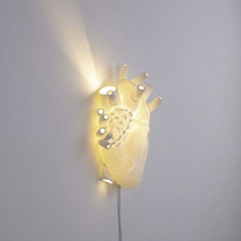 Seletti Διακοσμητικό Φωτιστικό Heart Lamp LED Καρδιά