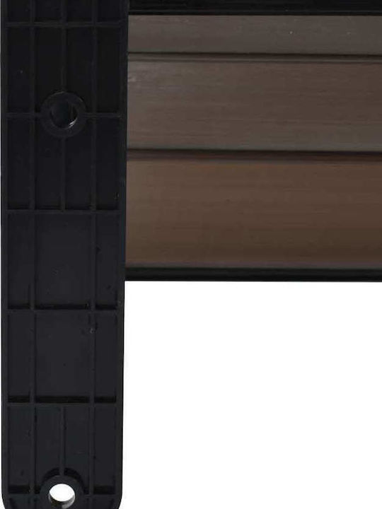 vidaXL Polycarbonate Door / Window Canopy Roof P120xW100cm