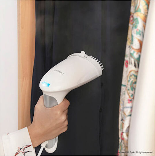 Cecotec Smoothforce 3000 Ultrasteam Ατμοκαθαριστής Ρούχων Χειρός 1200W με Δοχείο 700ml Λευκός