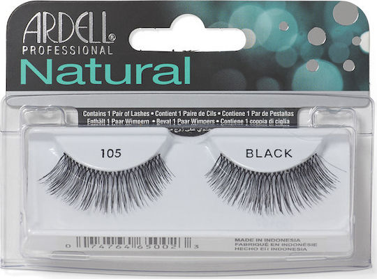 Ardell Natural False Lashes in Black color 105