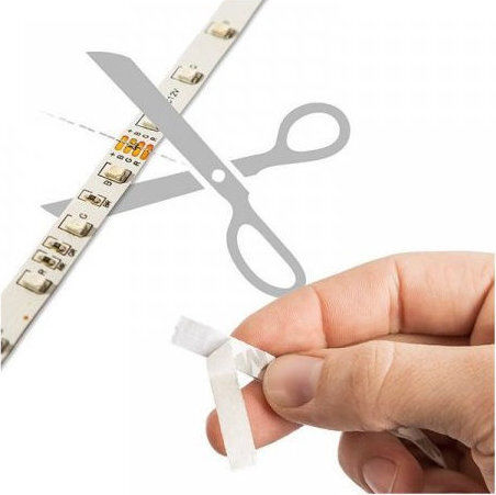 Timeless Tools LED Strip 12V RGB Light 5m Type SMD5050 with Power Supply & Remote Control