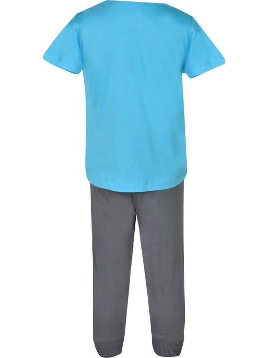 BodyTalk Kids Set with Pants Summer 2pcs Light Blue