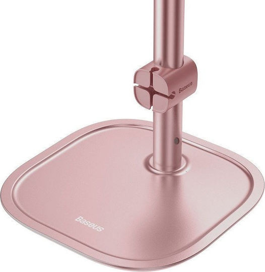 Baseus Literary Youth Aluminum Alloy Desktop Bracket Βάση Γραφείου για Κινητό σε Ροζ Χρυσό χρώμα