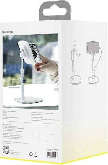 Baseus Literary Youth Aluminum Alloy Desktop Bracket Βάση Γραφείου για Κινητό σε Ροζ Χρυσό χρώμα
