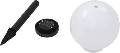 vidaXL Set of 3 Stake Solar Lights Balls 0.24W RGB with Photocell IP44 4cmcm