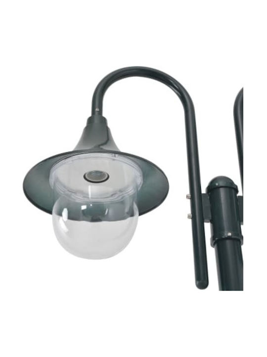 vidaXL Outdoor Floor Lamp for Outdoor Space 60W IP44 for E27 Socket Green