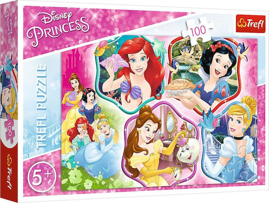 Kids Puzzle Princesses Charm for 5++ Years 100pcs Trefl