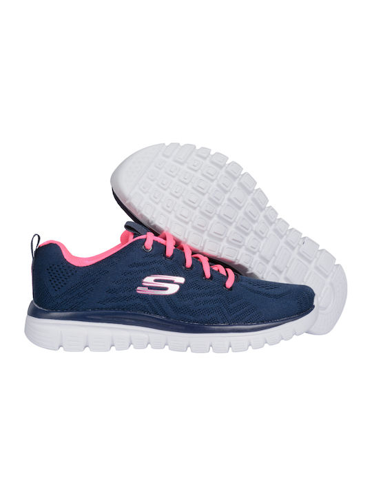 Graceful Get Connected Sport Shoes Running Blue