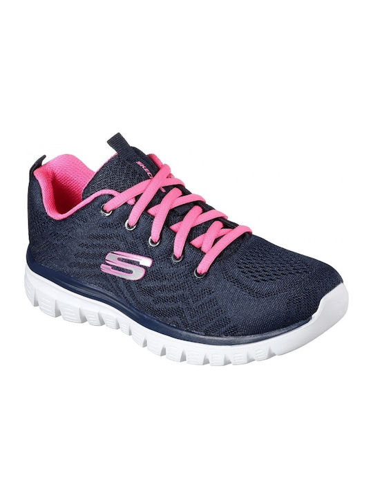 Graceful Get Connected Sport Shoes Running Blue