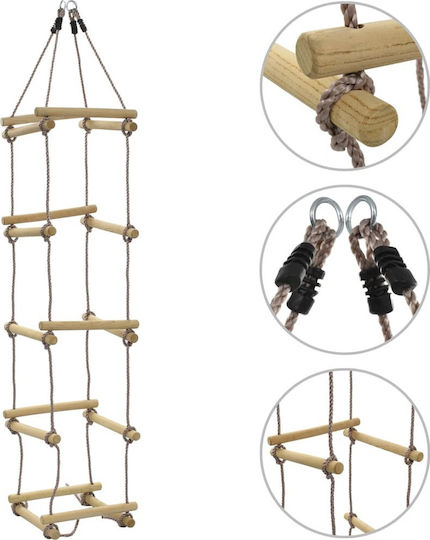 vidaXL Kinder Kletternetz Mehrfarbig
