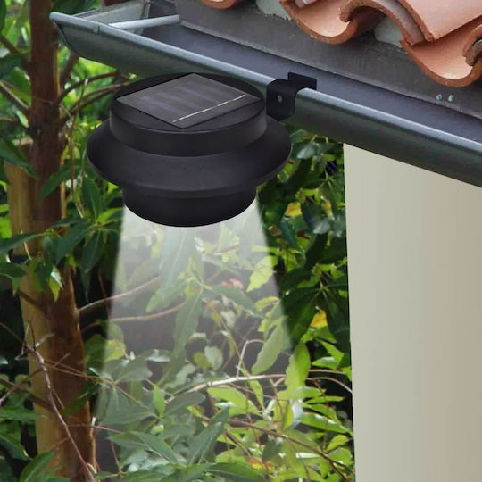 vidaXL Σετ 6 Επιτοίχια Ηλιακά Φωτιστικά 0.6W Ψυχρό Λευκό με Φωτοκύτταρο