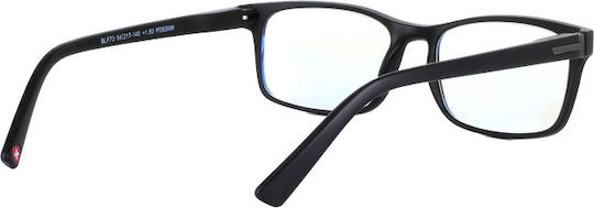 Montana Eyewear BLF73 Reading Glasses +1.50 Black