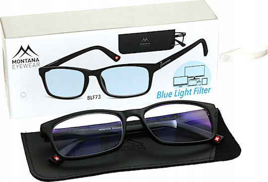 Montana Eyewear BLF73 Reading Glasses +1.50 Black