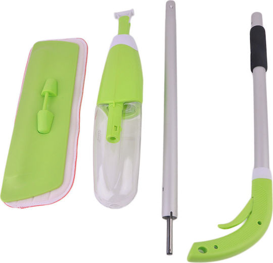 Green Mop-Parquet Mop with Spray and Microfibers