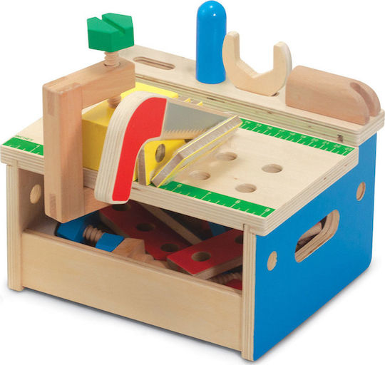 Melissa & Doug Kids Workbench made of Wood 32pcs