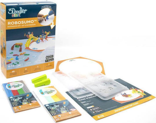 3Doodler Играчка За Строене Start Robot Sumo Expansion Kit За Деца 6+ Години