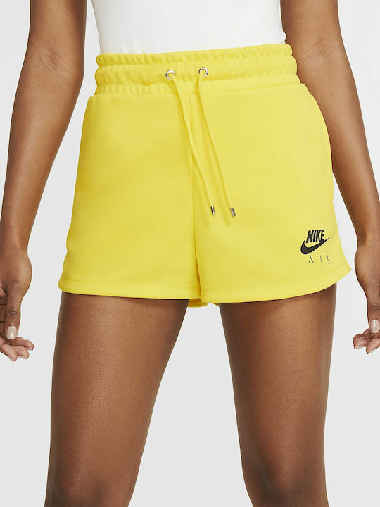 Nike Air Αθλητικό Γυναικείο Σορτς Κίτρινο