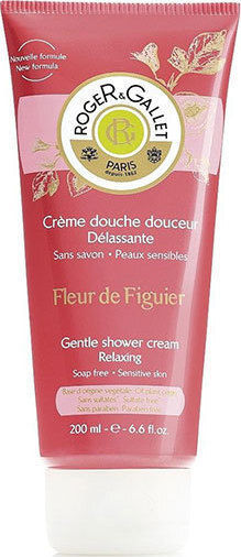 Roger & Gallet Fleur De Figuier Relaxing Bubble Bath Gel with Shea Butter & Citrus Scent 200ml