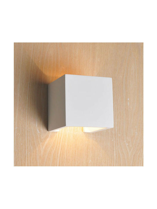 Sun Light Leuchte Wand Weiß 11.5x11.5cm Sun Light Leuchte Wand Weiß 11.5x11.5cm