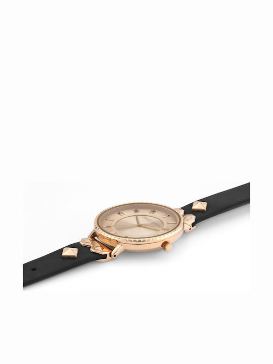 Daisy Dixon Kendall Women's Watch with Black Leather Strap