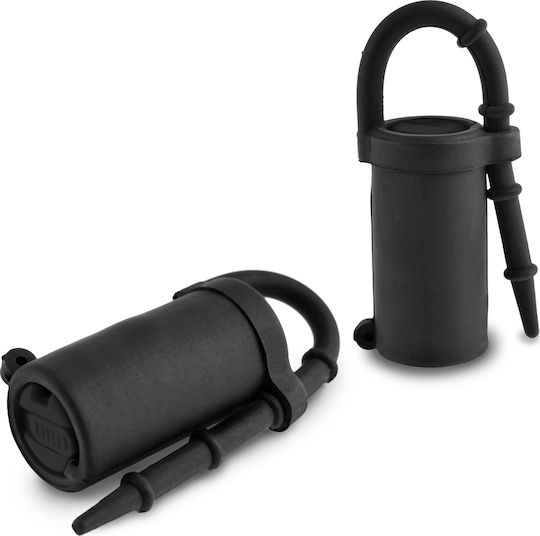 Pipedream Fetish Fantasy Series Limited Edition - Vibrating Silicone Nipple Teazers Σφιγκτήρες Θηλών σε Μαύρο Χρώμα