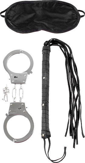 Pipedream Fetish Fantasy Series Lover's Fantasy Kit Kit BDSM în Culoare Negru 3buc