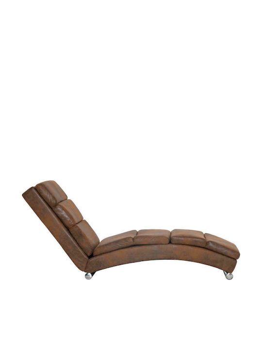 Modern Recliner made of Synthetic Leather Maro L155xW51xH71buc