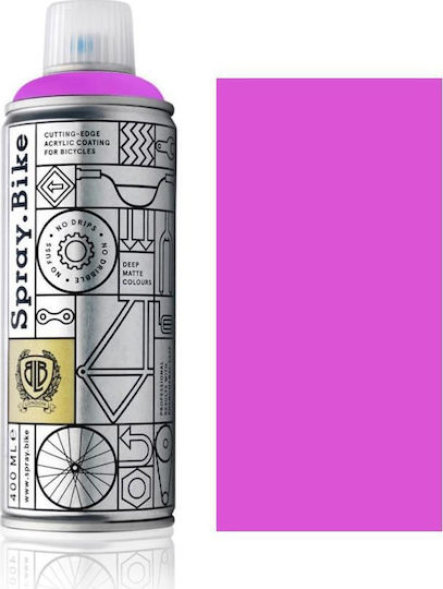 Spray.Bike Σπρέι Βαφής Fluorescent Collection Fluro Magenta 400ml