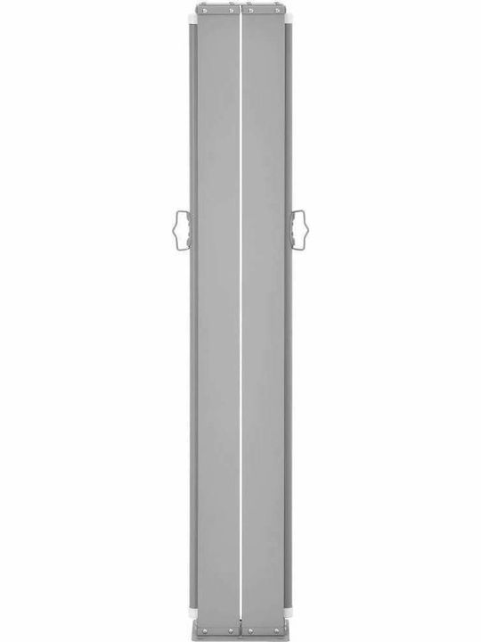 vidaXL Πλαϊνό Ρολό Σκίασης Βεράντας Κρεμ 1.4x6m