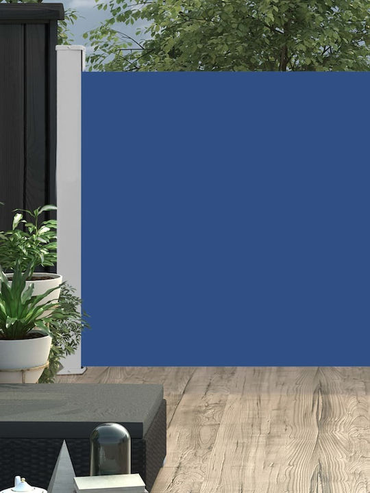 vidaXL Seitenrolloschatten Blau 1x3m