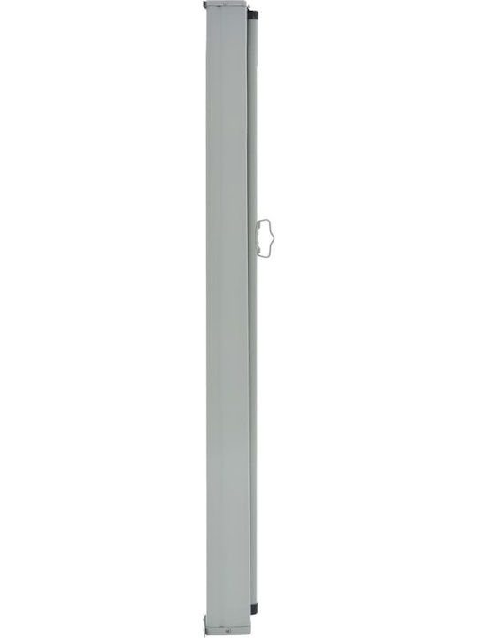 vidaXL Rulou lateral de umbrire Grădină Maro x3m