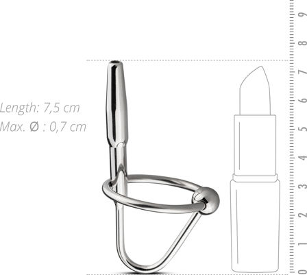 Sinner Gear Prince's Wand Spreizer in Silber Farbe