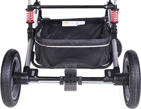 Moni Gala Premium Adjustable 2 in 1 Baby Stroller Suitable for Newborn Gray 12kg