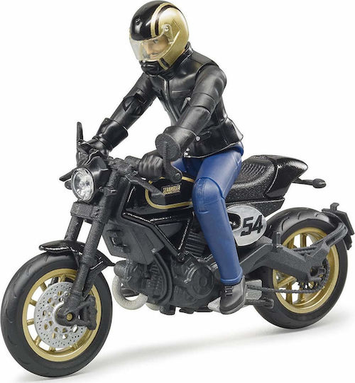 Bruder Scrambler Ducati Cafe Racer Μοτοσυκλέτα 1:16 για 3+ Ετών