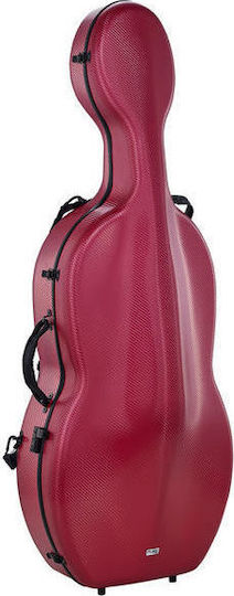Gewa Pure Cello Koffer Cello 4/4 Rot