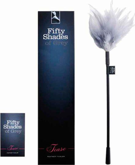 Fifty Shades of Grey Tease - Feather Tickler Feather for Tickling in Gray Color