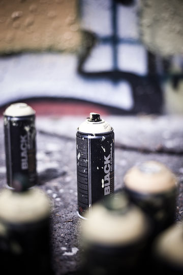Montana Cans Спрей Боядисване BLK с Мат Ефект Гето 400мл