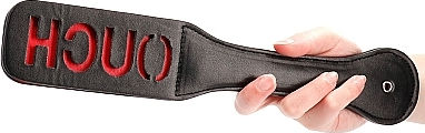 Shots Ouch Paddle in Schwarz Farbe OU420BLK