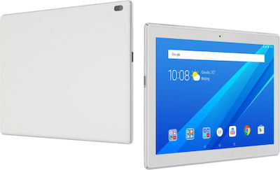 Lenovo Tab4 10 10.1" με WiFi & 4G (2GB/16GB) Λευκό