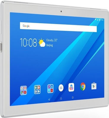Lenovo Tab4 10 10.1" με WiFi & 4G (2GB/16GB) Λευκό